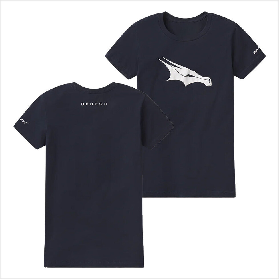 SpaceX Merch Dragon T-Shirt Gifts For Best Friends Birthday Gifts For Her Christmas Presents-1