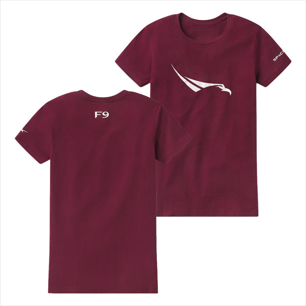 SpaceX Merch F9 T-Shirt Gifts For Best Friends Birthday Gifts For Sister Christmas Presents-1