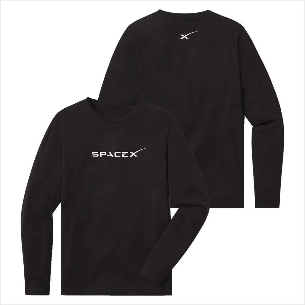 SpaceX Merch SpaceX Long Sleeve T-Shirt Gifts For Boyfriend Birthday Gifts For BFF-1