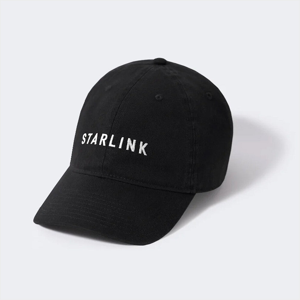 SpaceX Merch Starlink Embroidered Hat Best Gifts For Dad Birthday Gifts For Friends-1