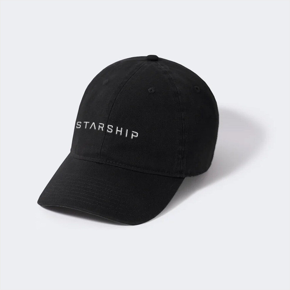 SpaceX Merch Starship Embroidered Hat Good Gifts For Boyfriend Birthday Gifts For Fans-1