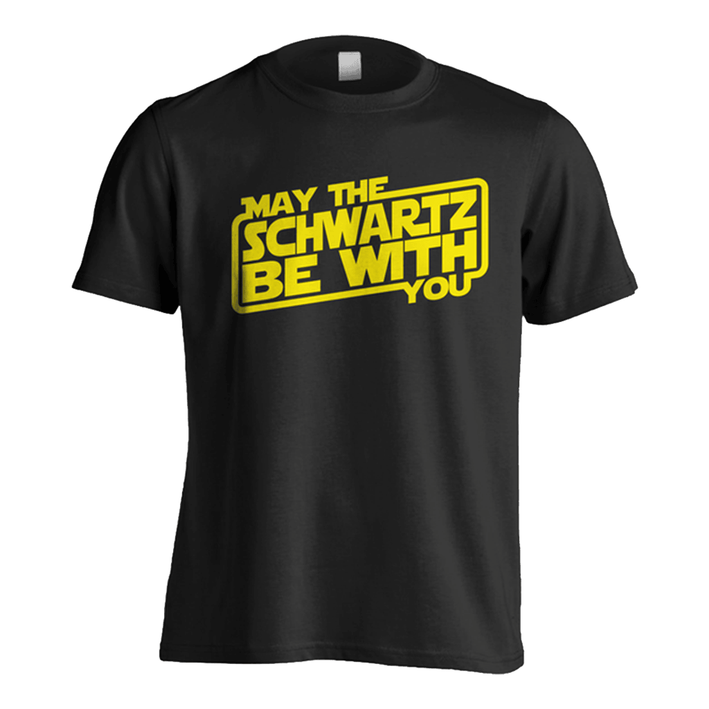 Spaceballs Merchandise Spaceballs The T-Shirt May The Schwartz Be With You Shirt Gifts For Him-1