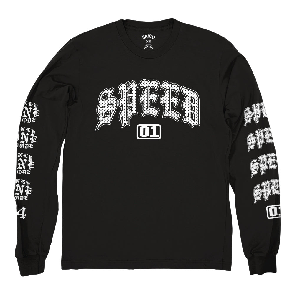 Speed Merch Arch Logo Long Sleeve Shirt Speed Shirt Dad Gifts For Father's Day 2025-1