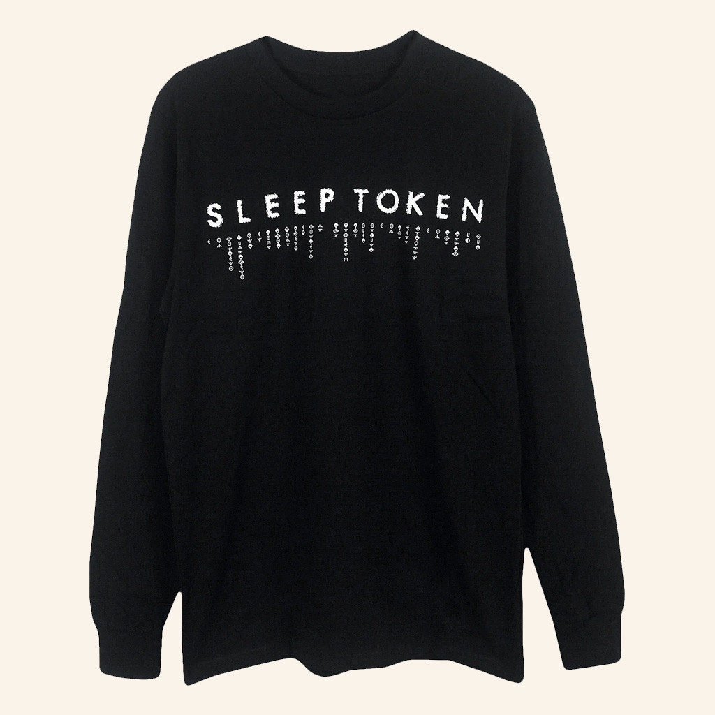 Spinefarm Merch Sleep Token Logo Black Long Sleeve Shirt Gifts For Boyfriend-1