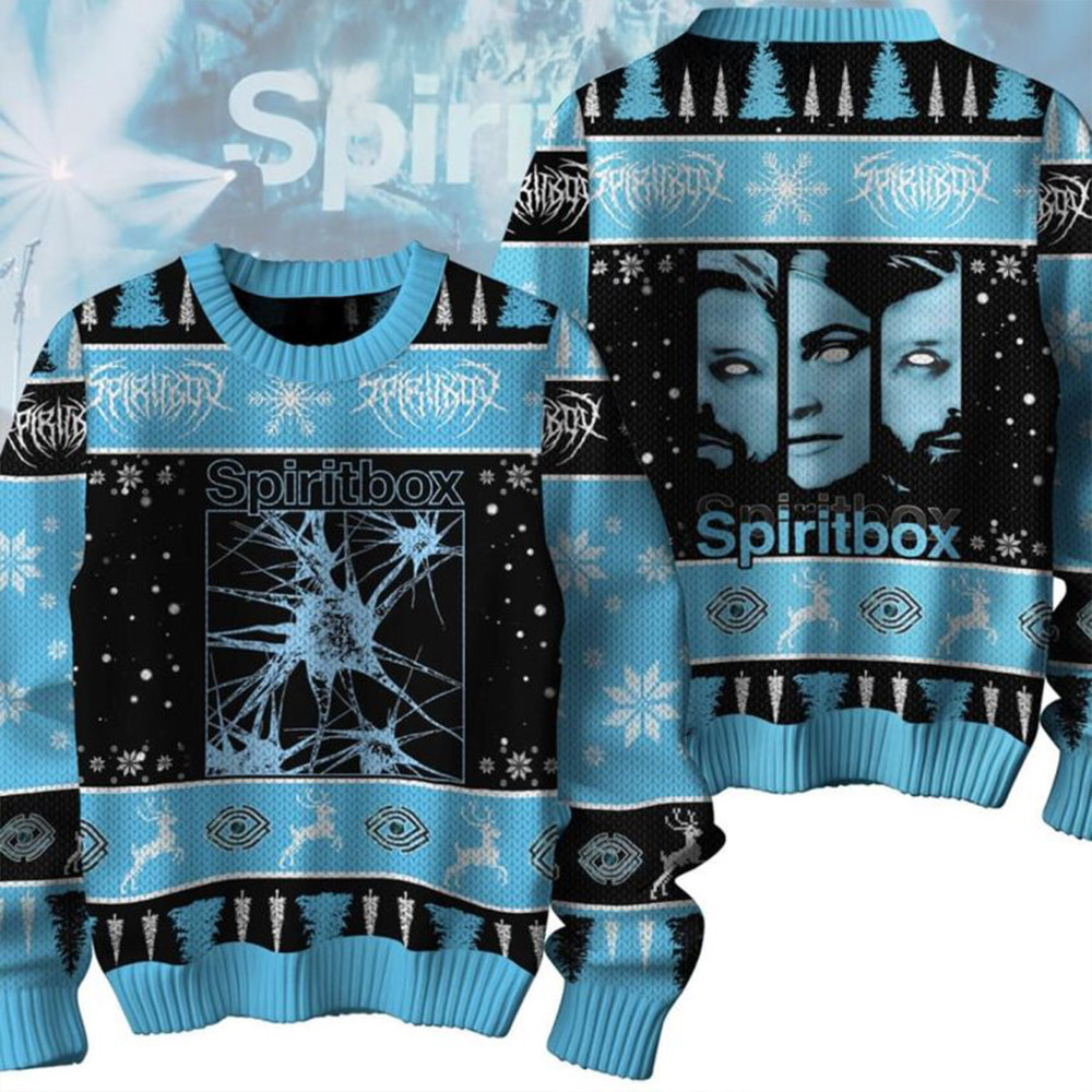 Spiritbox Merry 2024 Christmas Ugly Sweater Gifts For Band Fans-1