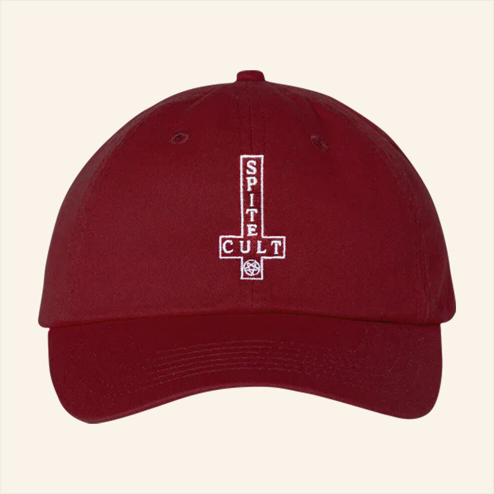 Spite Merch Cross Hat Embroidered Birthday Present For Husband Birthday Gifts For BFF Christmas Presents-1