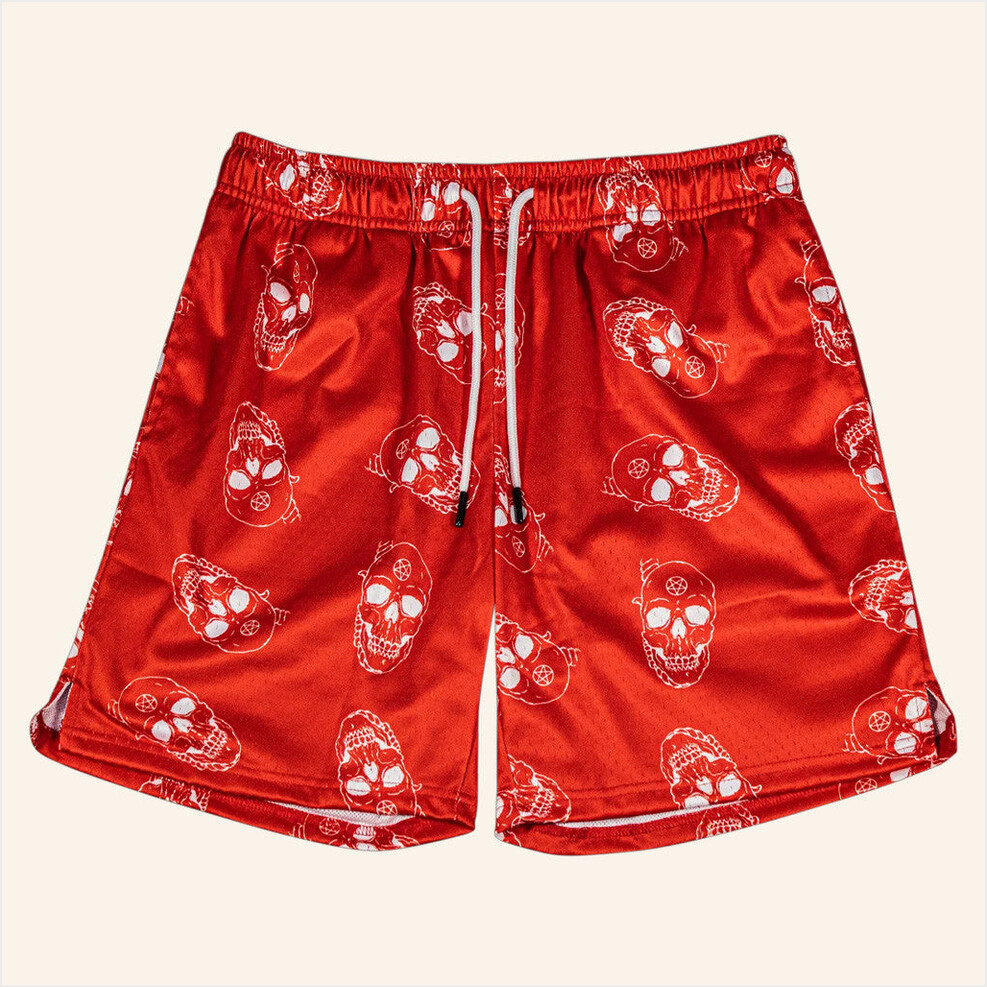 Spite Merch Red Mesh Shorts Present For Husband Birthday Gifts For Besties Christmas Presents Ideas-1