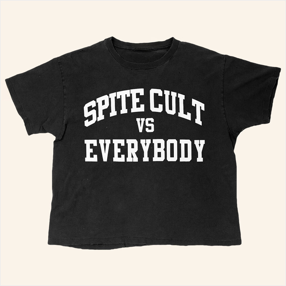 Spite Merch SC VS Everybody T-Shirt Presents For Friends Birthday Gifts For BFF Christmas Presents Ideas-1