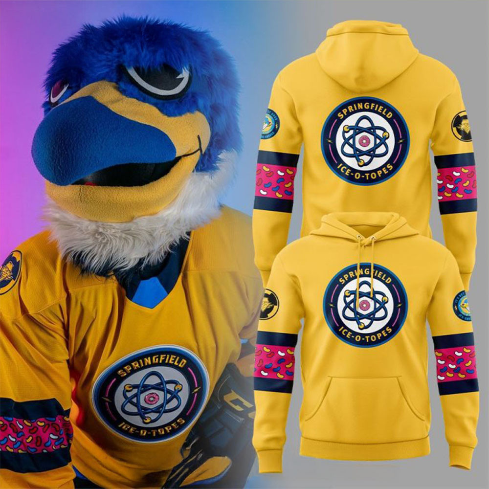 Springfield Thunderbirds 2025 Ice-O-Topes Hoodie Best Father's Day Gifts For Dad-1