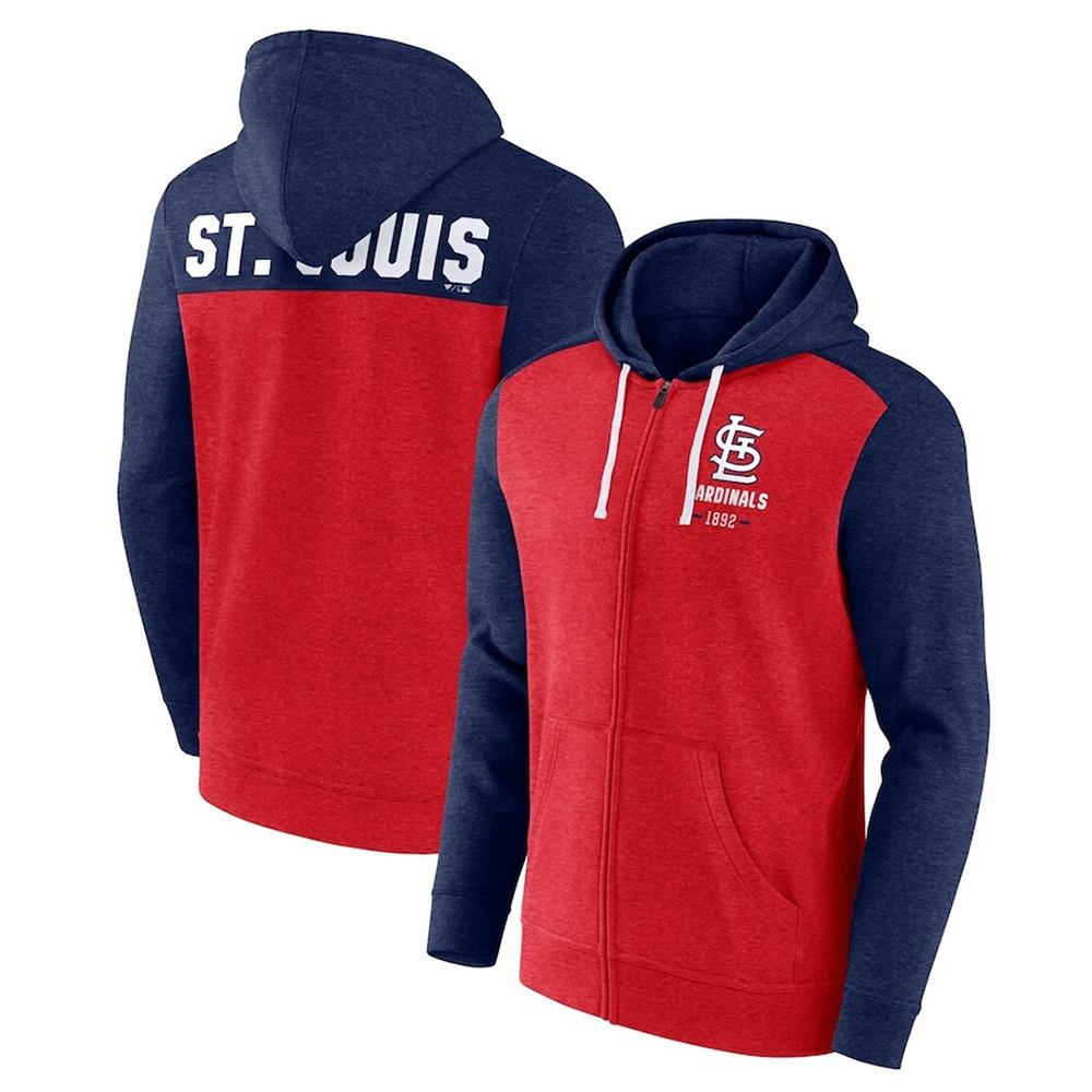 St Louis Cardinals 2024 City Connect Zip Hoodie Cool Baseball Gifts-1