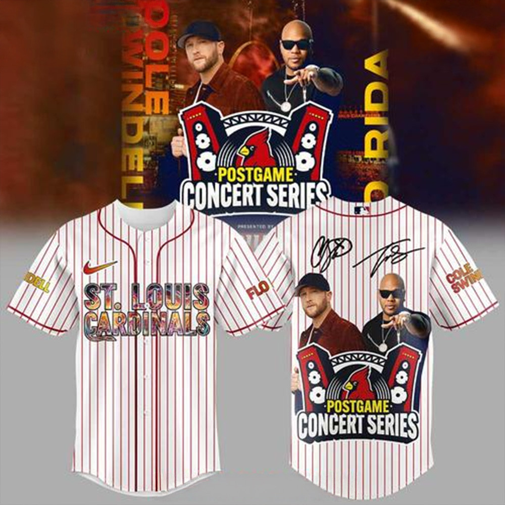 St Louis Cardinals 2025 Post Game Concert Series Jersey St Louis Cardinals Merch Him Gifts-1