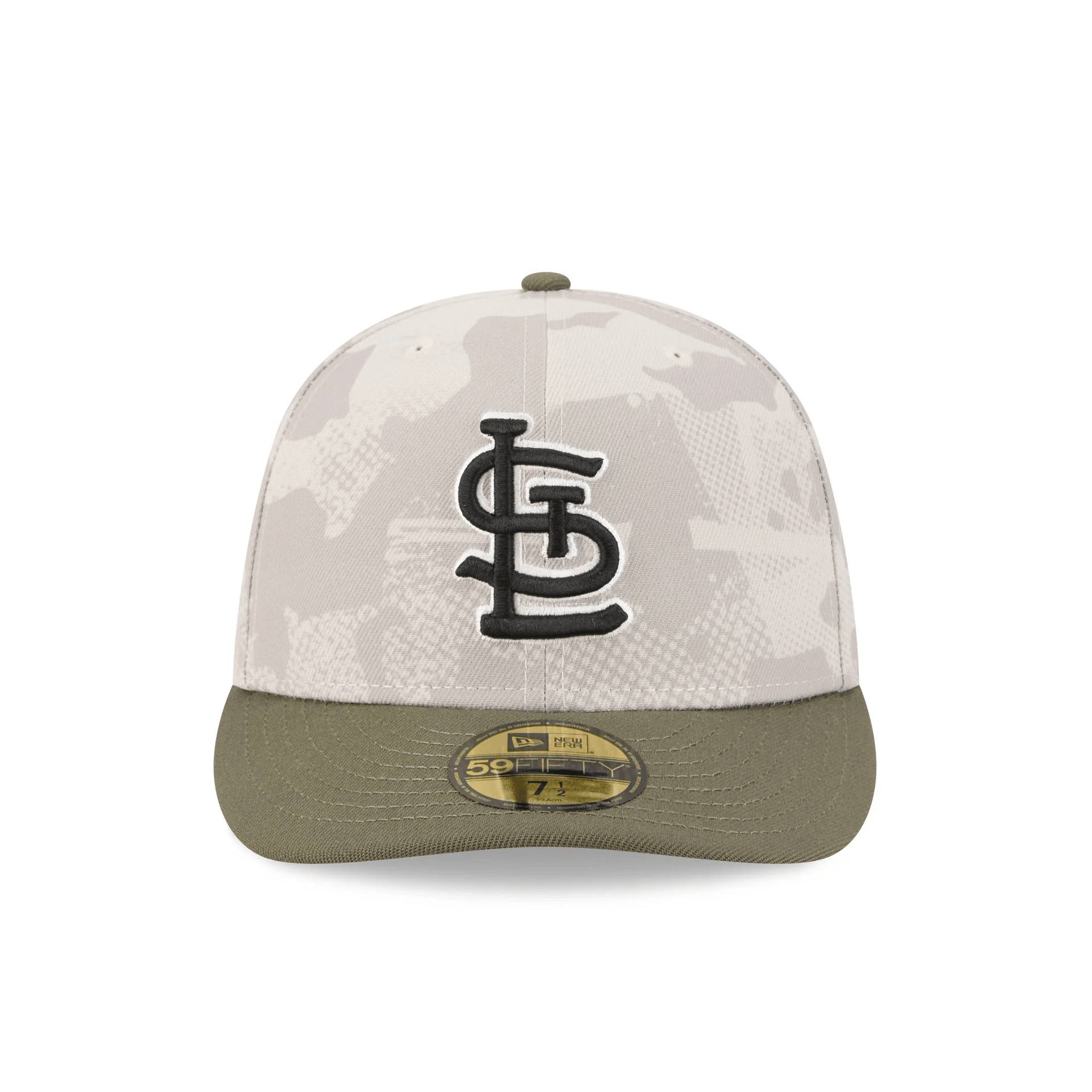 St. Louis Cardinals Camo Hat MLB Armed Forces Day 2025 Hat Merch Top Father's Day Gifts-1