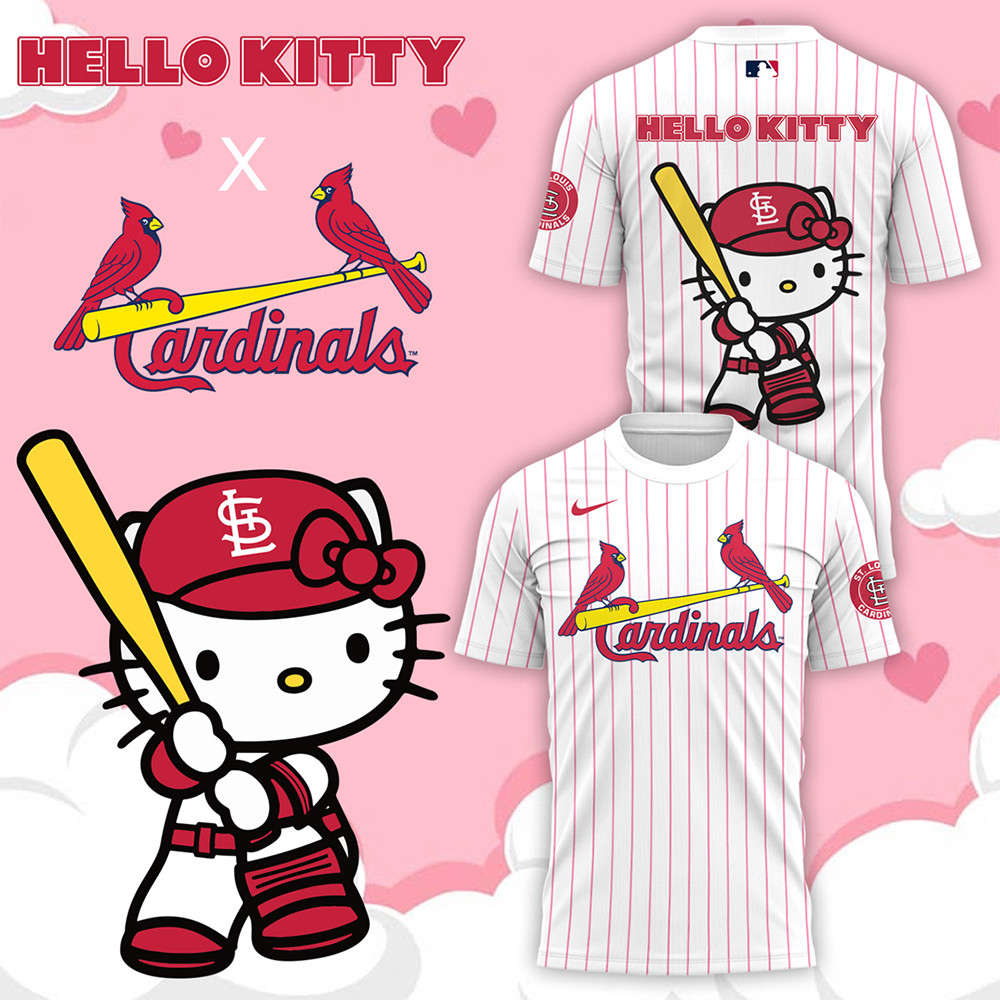 St. Louis Cardinals Hello Kitty Night September 19th Shirt Best Gifts For Baseball Fans-1
