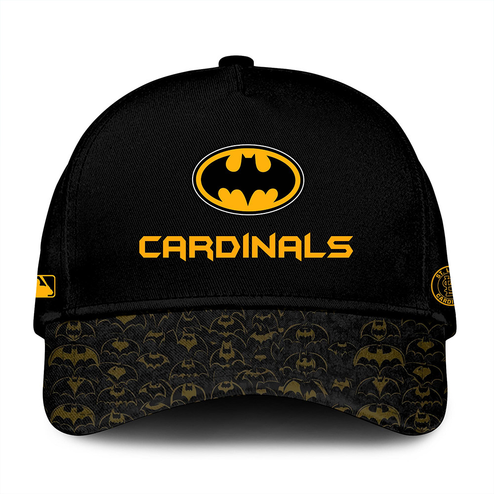 St.Louis Cardinals x DC Batman Game Night Hat Cool Gifts For Baseball Lovers-1