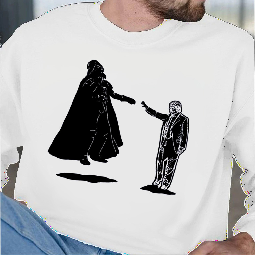 Star Wars Inspired Donald Trump Funny Sweatshirt Father'sDay Present Ideas-1