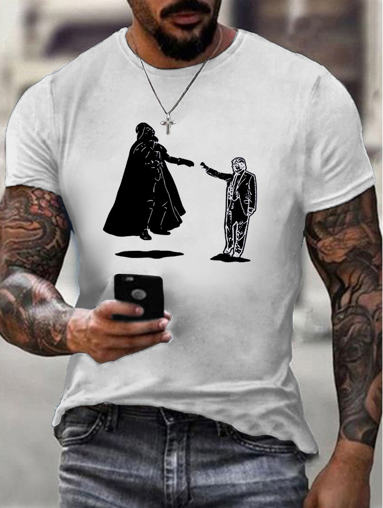 Star Wars Inspired Donald Trump Funny T-shirts Trump 2028 Shirt Great Gifts For Dad-1