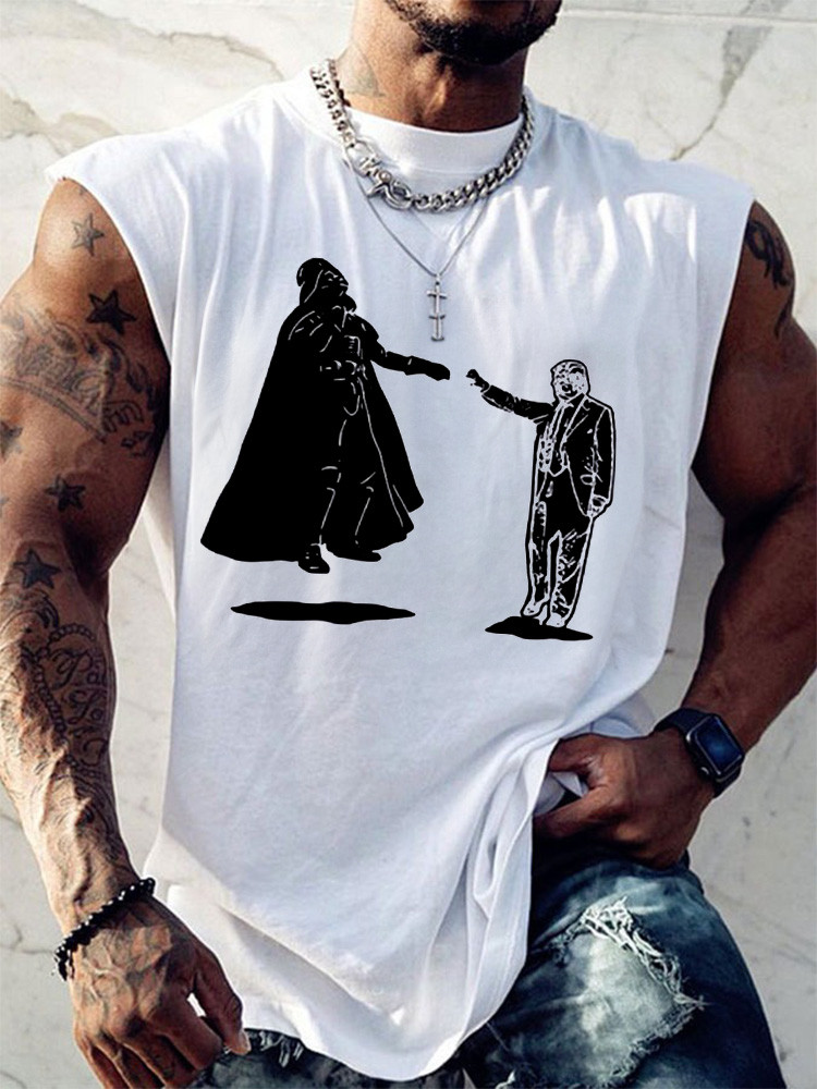 Star Wars Inspired Donald Trump Funny Tank Top Best Gifts Father's Day Presents For Husband-1