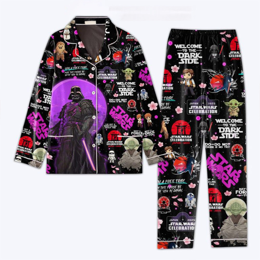 Star Wars Welcome To The Dark Side Pajamas Set Star Wars Merch For Fans Gifts For Wife-1