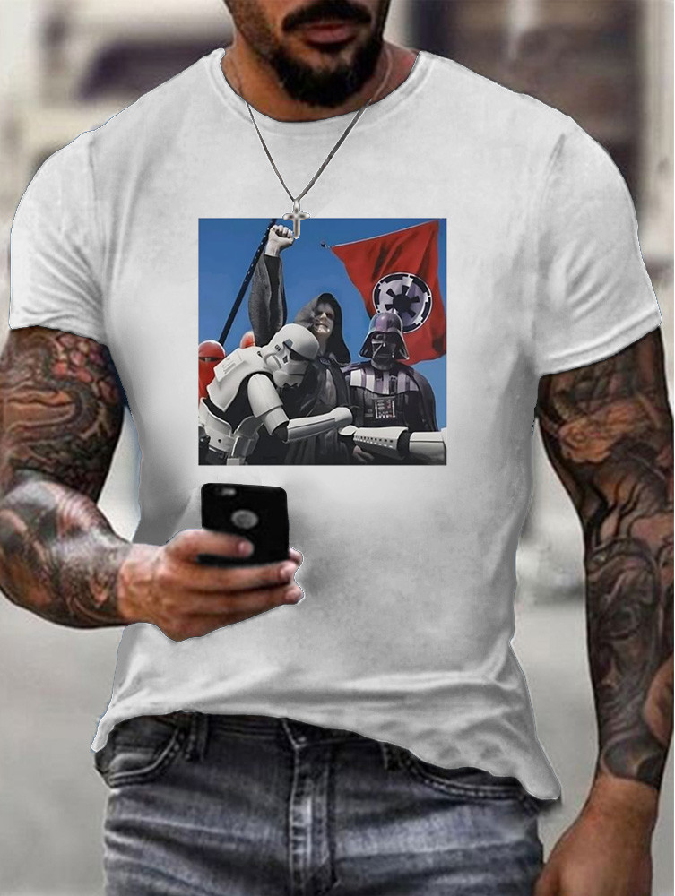 Star Wars X Donald Trump The Emperor The Attempt Fight Fight Fight T-Shirts Trump 2025 Merch-1