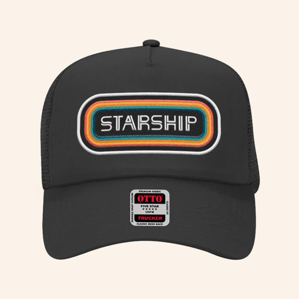 Starship Merch Retro Starship Hat Best Gifts For Boyfriend-1
