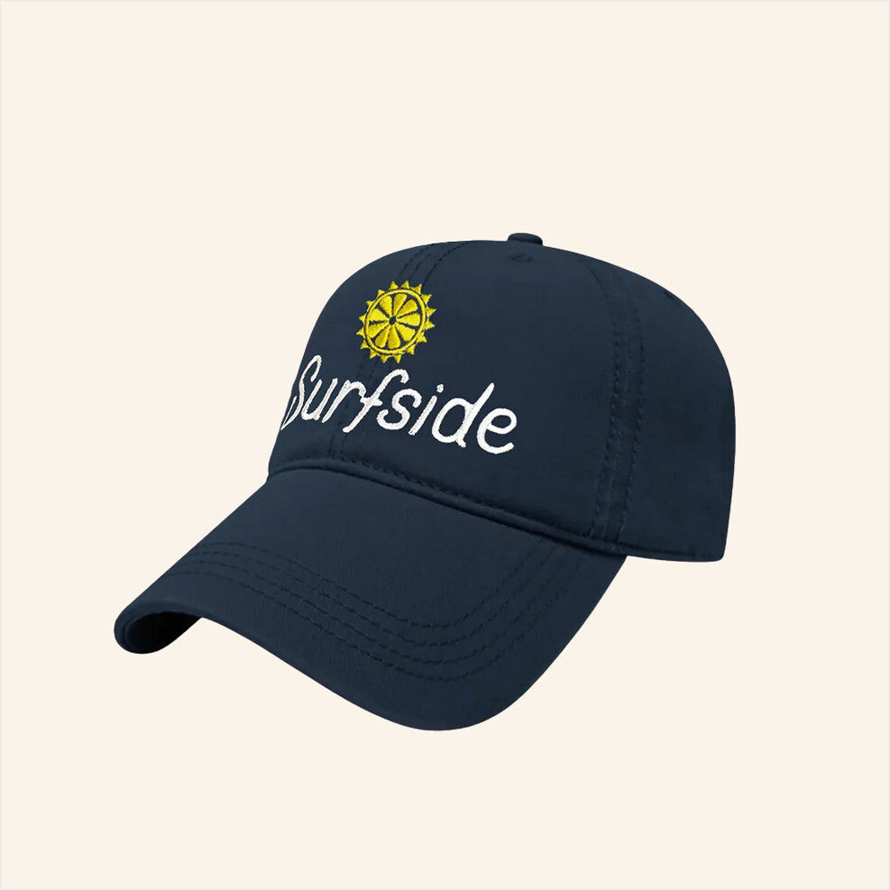 Stateside Vodka Merch Surfside Embroidered Hat Presents For Friends Birthday Gifts For Besties-1