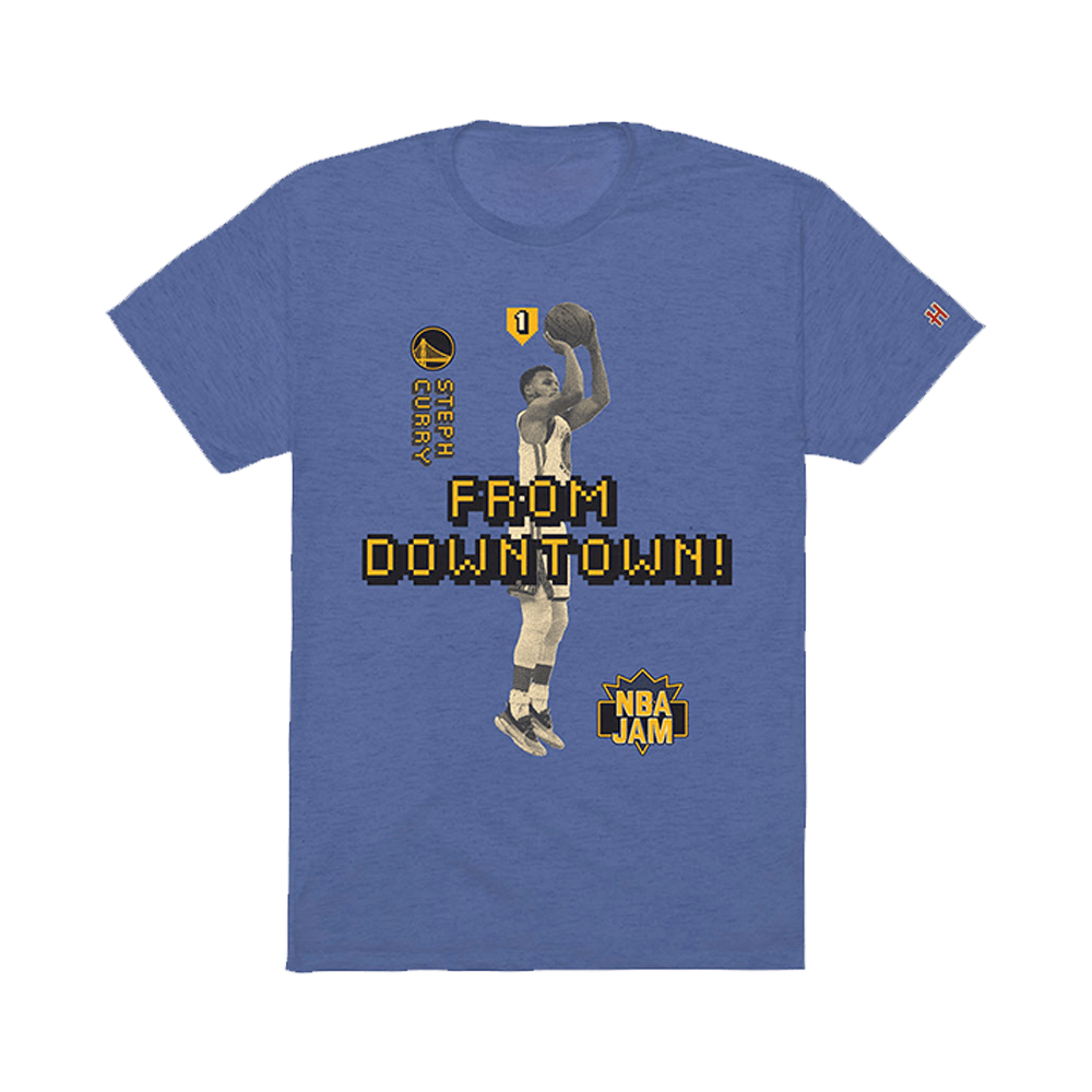 Stephen Curry NBA Jam T-Shirt Father's Day Gifts For The Basketball Enthusiast-1