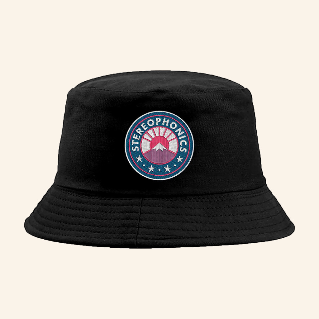Stereophonics Merch Black Logo Bucket Hat Gifts For Him-1