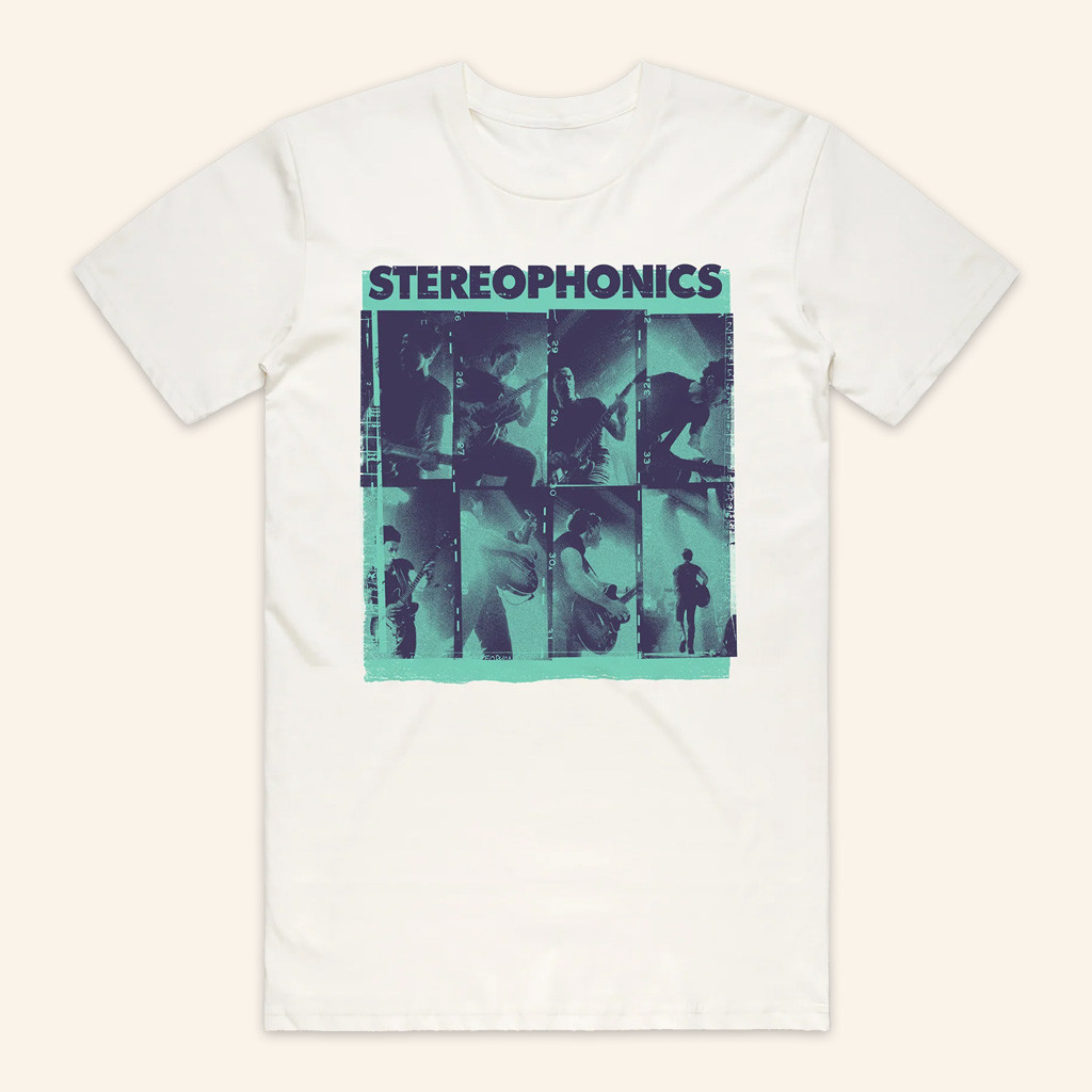 Stereophonics Merch Kelly White T-Shirt Gifts For Him-1