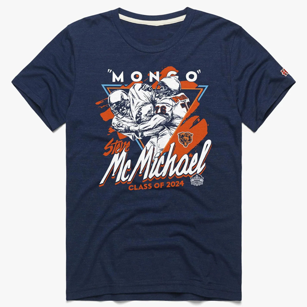 Steve McMichael Class of 2024 Homage T-Shirt Memorial Gifts For Fans-1 Steve McMichael Class of 2024 Homage T-Shirt Memorial Gifts For Fans-1