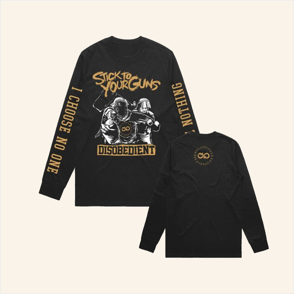 Stick To Your Guns Merch I Choose Nothing Long Sleeve Shirt Gifts For Him Gifts For Best Friend-1