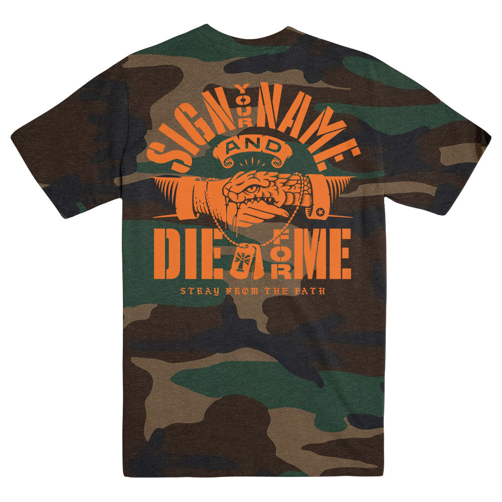 Stray From The Path Merch Chest Candy Camo Shirt Stray From The Path Shirt Father'S Day Gifts For Boyfriend-1