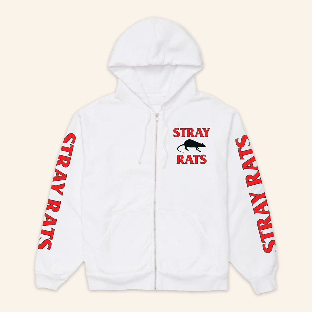 Stray Rats Merch Rodenticide Zip Hoodie Gift For Boyfriend-1