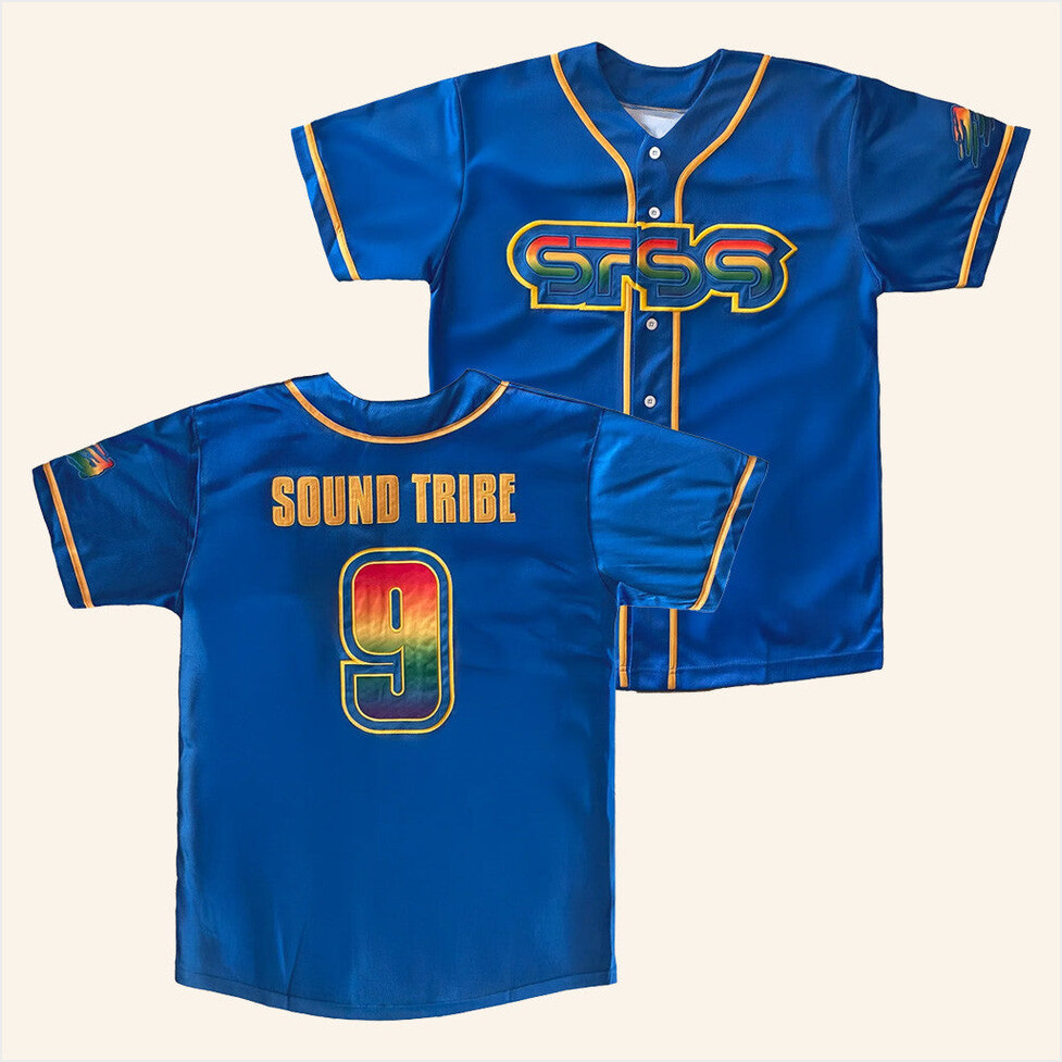 Sts9 Merch Throwback Roygbiv Sts9 Logo Baseball Jersey Husband Gifts Birthday Gifts For Besties-1