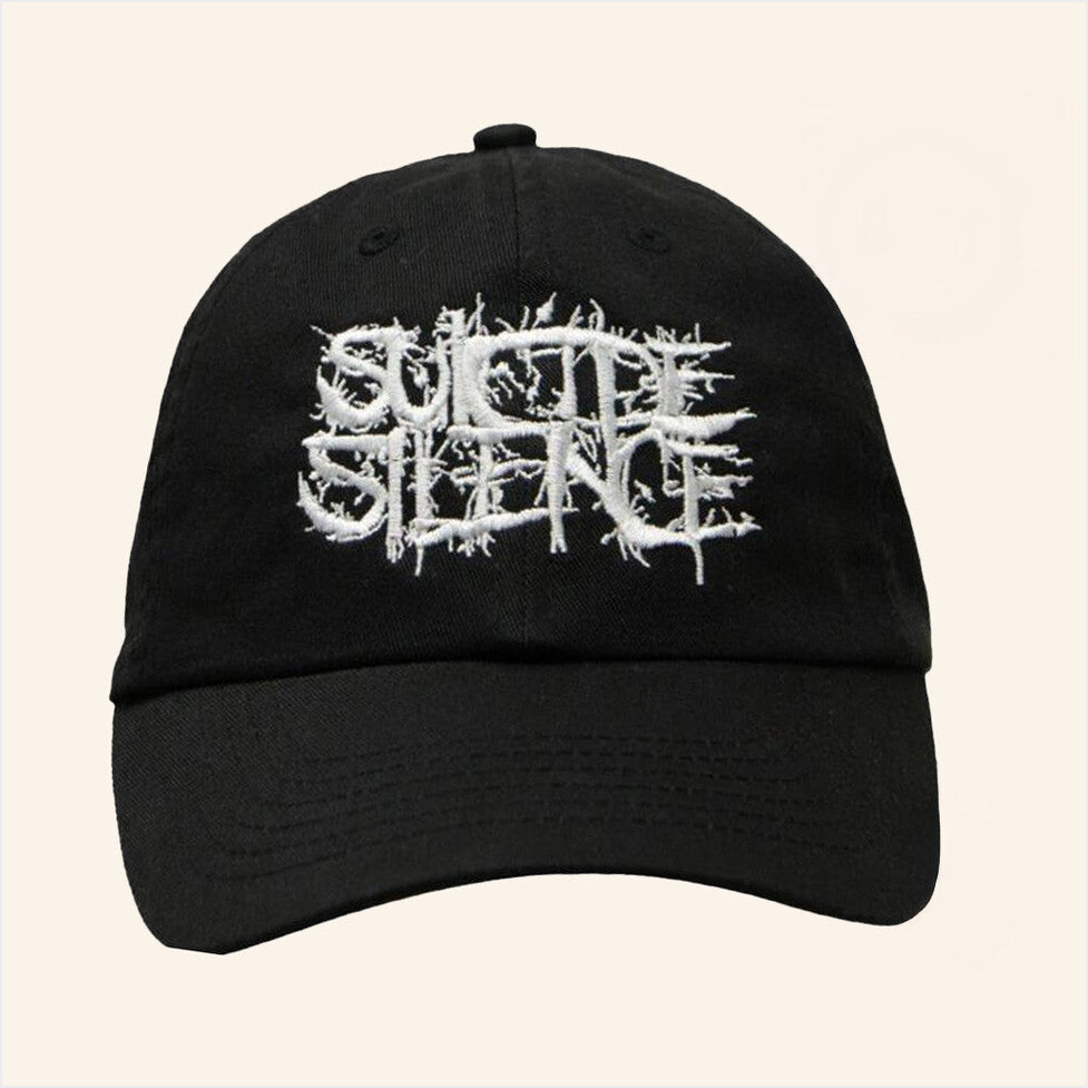 Suicide Silence Merch Suicide Silence Susi Logo Embroidered Hat Gifts For Him Gifts For Friends-1
