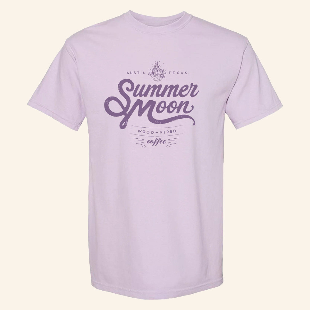 Summermoon Coffee Merch Orchid Austin Tx City T-Shirt Gifts For Friends-1