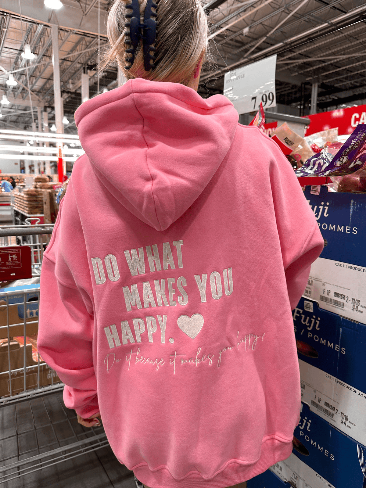 Sunkissed Coconut Hoodie Do What Makes You Happy Hoodie Mother's Day Presents For Mom-1