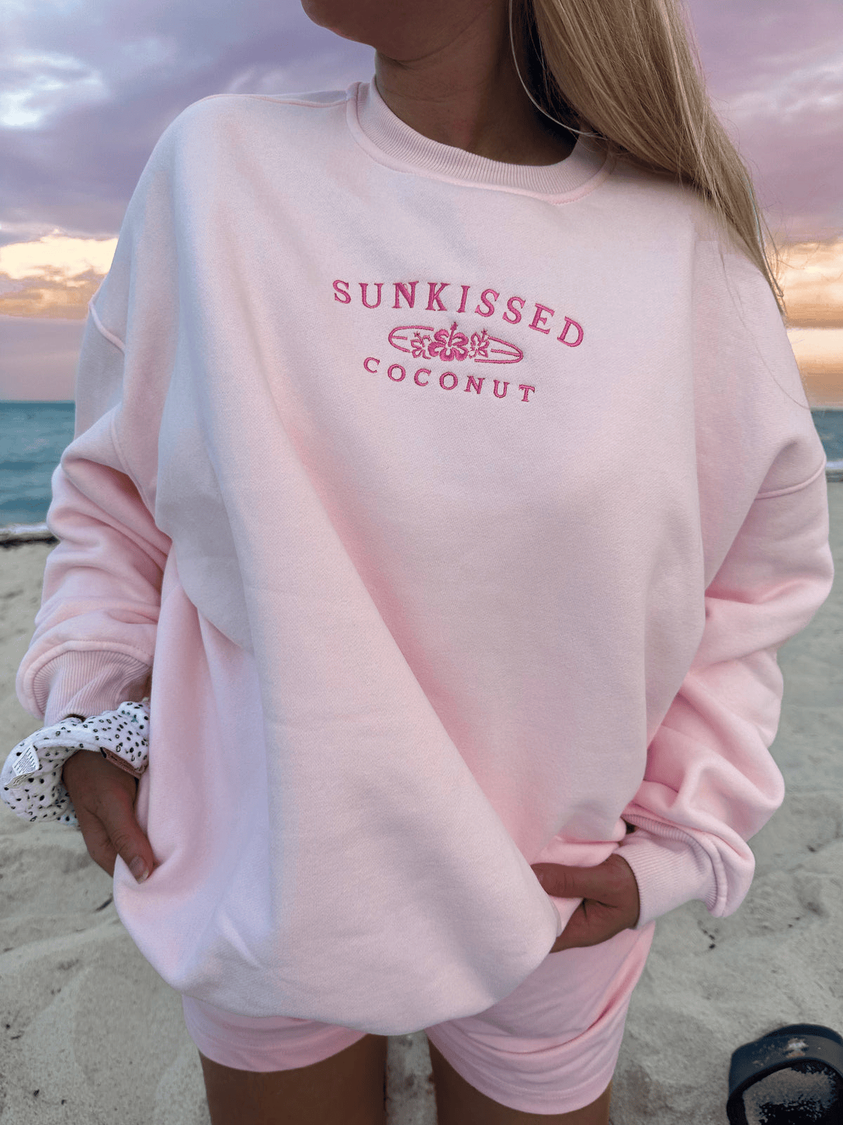 Sunkissed Coconut Sweatshirt Perfect Mother Day Gifts-1