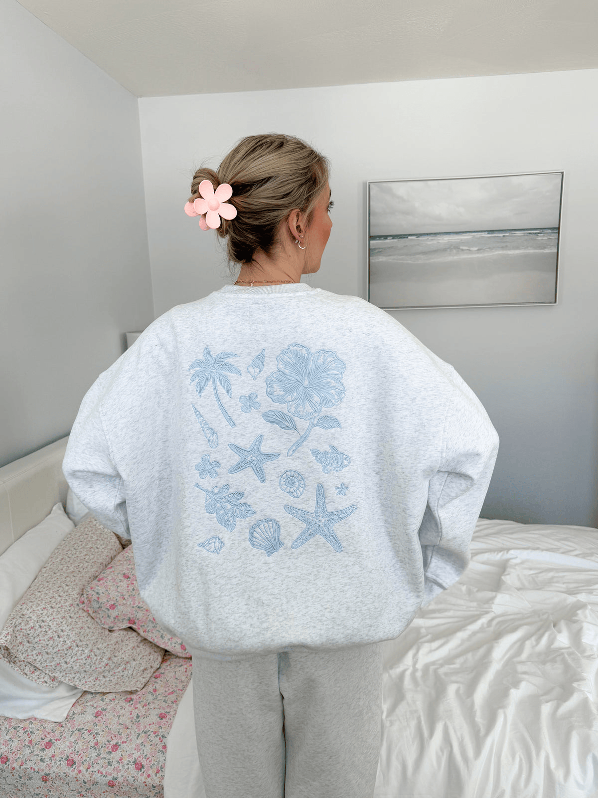Sunkissed Coconut Sweatshirt Sunkissed Coconut Tropical Sweatshirt Great Mother's Day Gifts-1