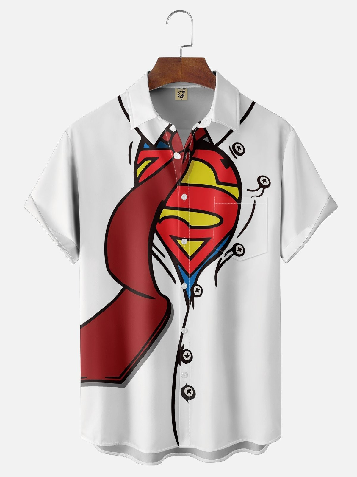 Super Father Chest Pocket Casual Shirt-1