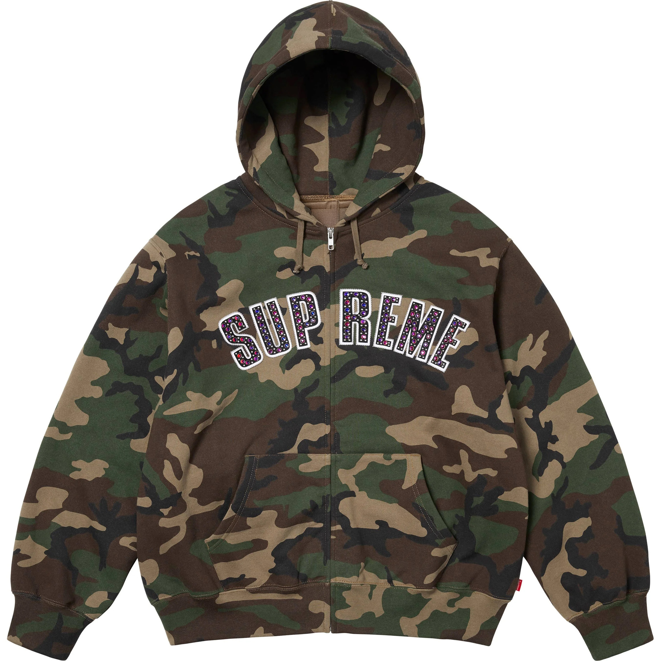 Supreme BB Simon Hoodie Camo Zip Hoodie Gifts For Brother-1