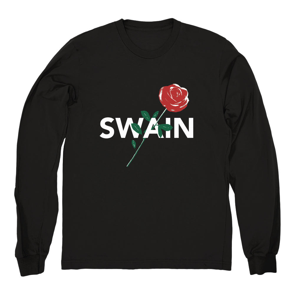 Swain Merch Rose Long Sleeve Shirt Swain Shirt Father's Day Gifts For Husband-1
