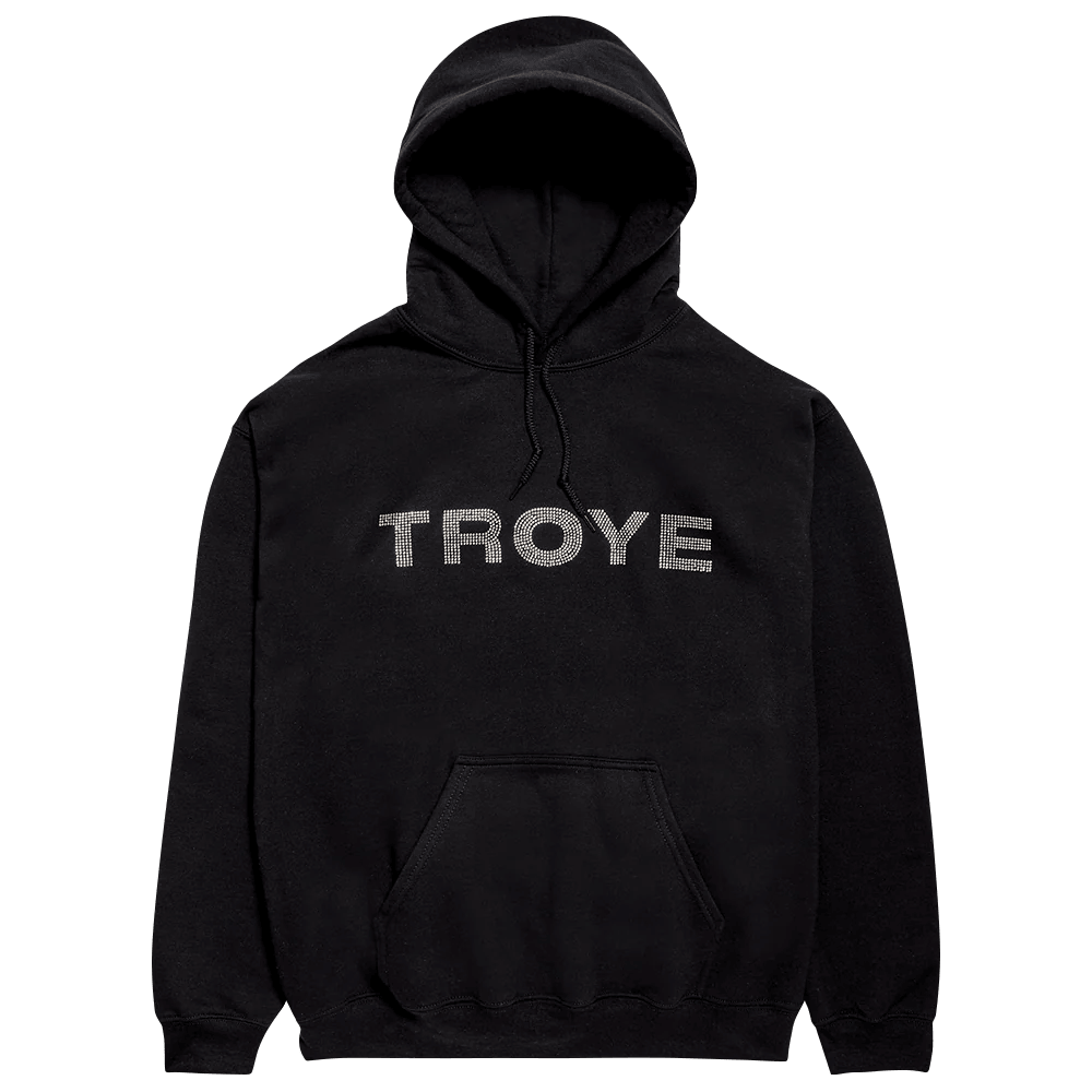 Sweat Tour Troye Sivan Merch Troye Rhinestone Hoodie II First Fathers Day Gift Ideas-1