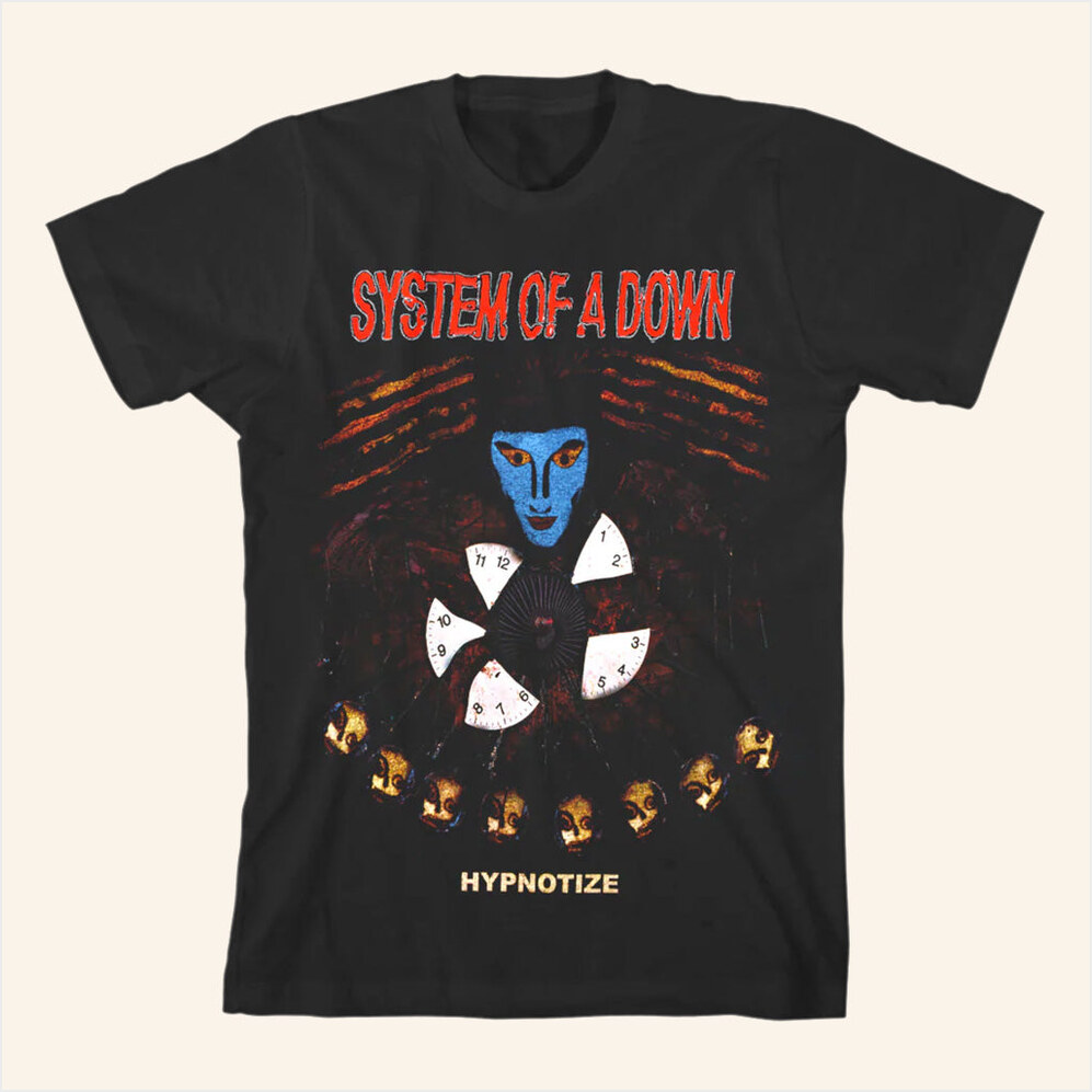 System Of A Down Merch Tour 2025 Hypnotize T-Shirt Birthday Gifts For Father Gifts For Fans-1