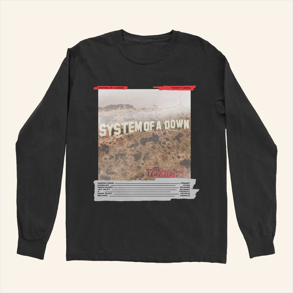 System Of A Down Merch Tour 2025 Mixing Board Long Sleeve Shirt Gifts For Friends Gifts For Her-1