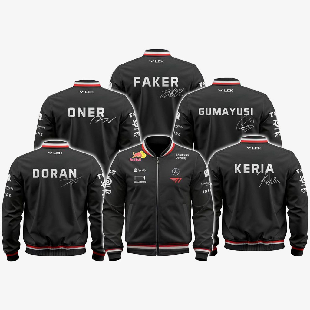 T1 Special Msi 5 Member Jacket With Signature 2025 Fan Merch Gifts For Husband-1