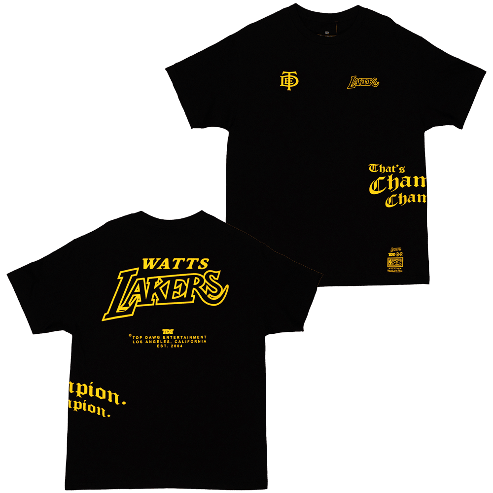 TDE x Lakers T-Shirt Los Angeles Lakers Merch Top Father's Day Gifts-1 TDE x Lakers T-Shirt Los Angeles Lakers Merch Top Father's Day Gifts-1