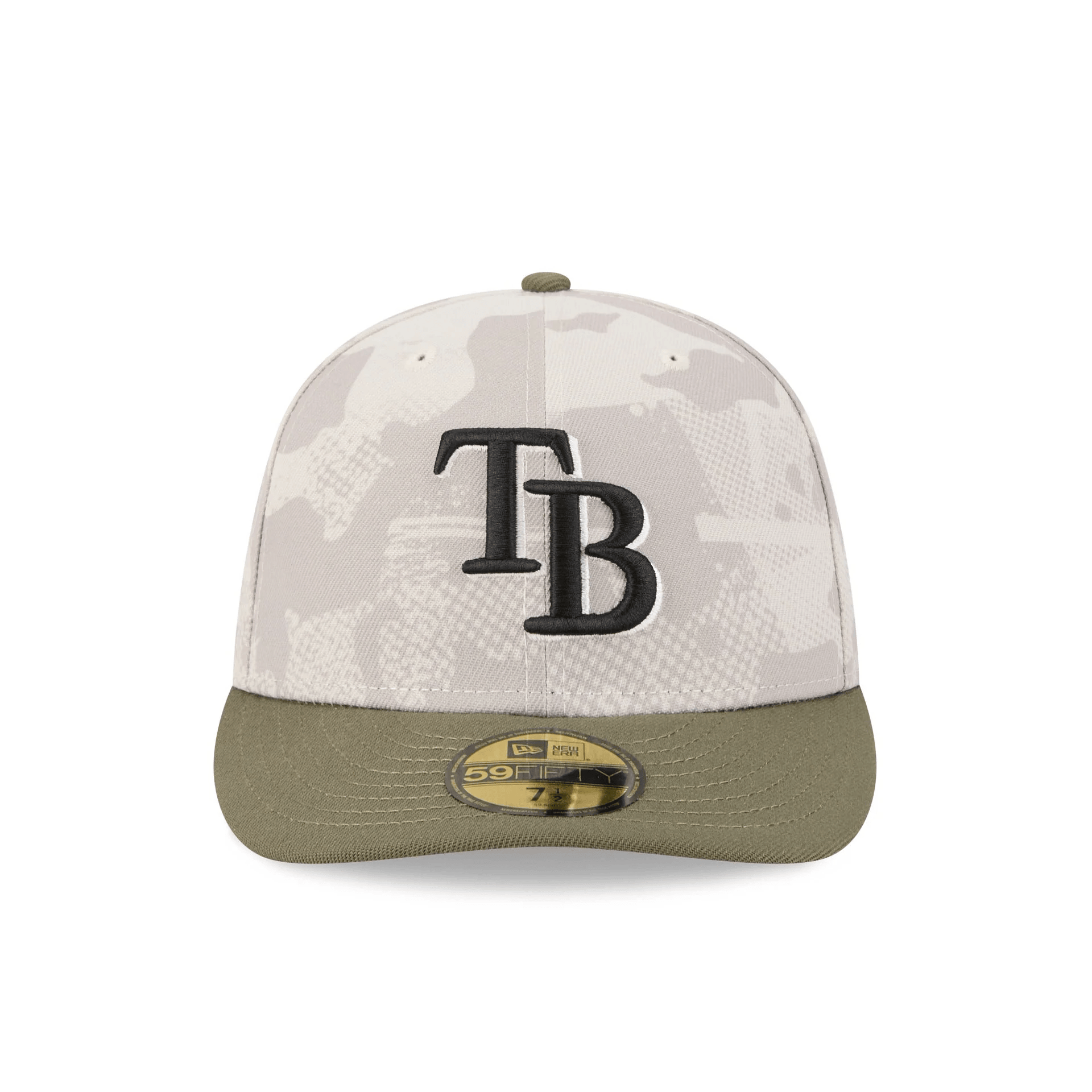 Tampa Bay Rays Camo Hat MLB Armed Forces Day 2025 Hat Merch Father In Law Gifts Dad's Day-1