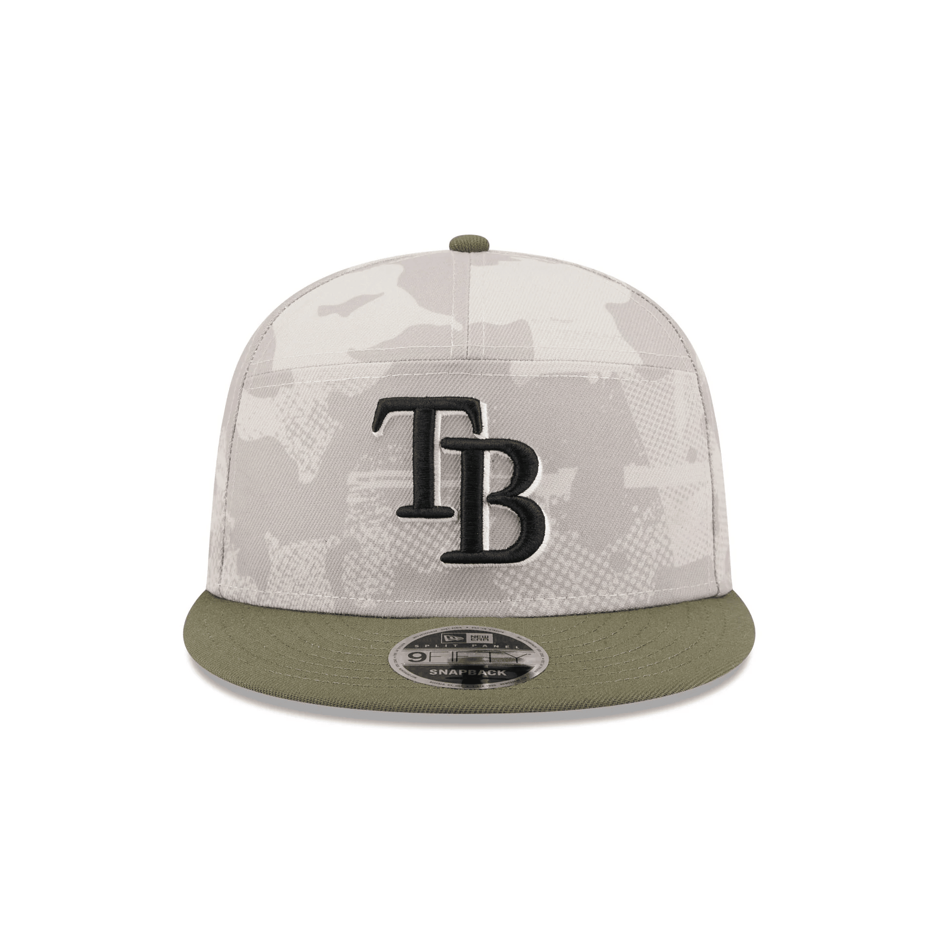 Tampa Bay Rays Camo Hat Snapback MLB Armed Forces Day 2025 Hat Merch Good Father's Day Presents-1