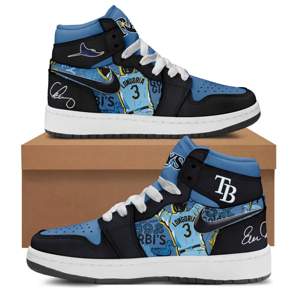 Tampa Bay Rays Evan Longoria Thank You For The Memories Signatures Sneaker Gifts For Fans-1 Tampa Bay Rays Evan Longoria Thank You For The Memories Signatures Sneaker Gifts For Fans-1