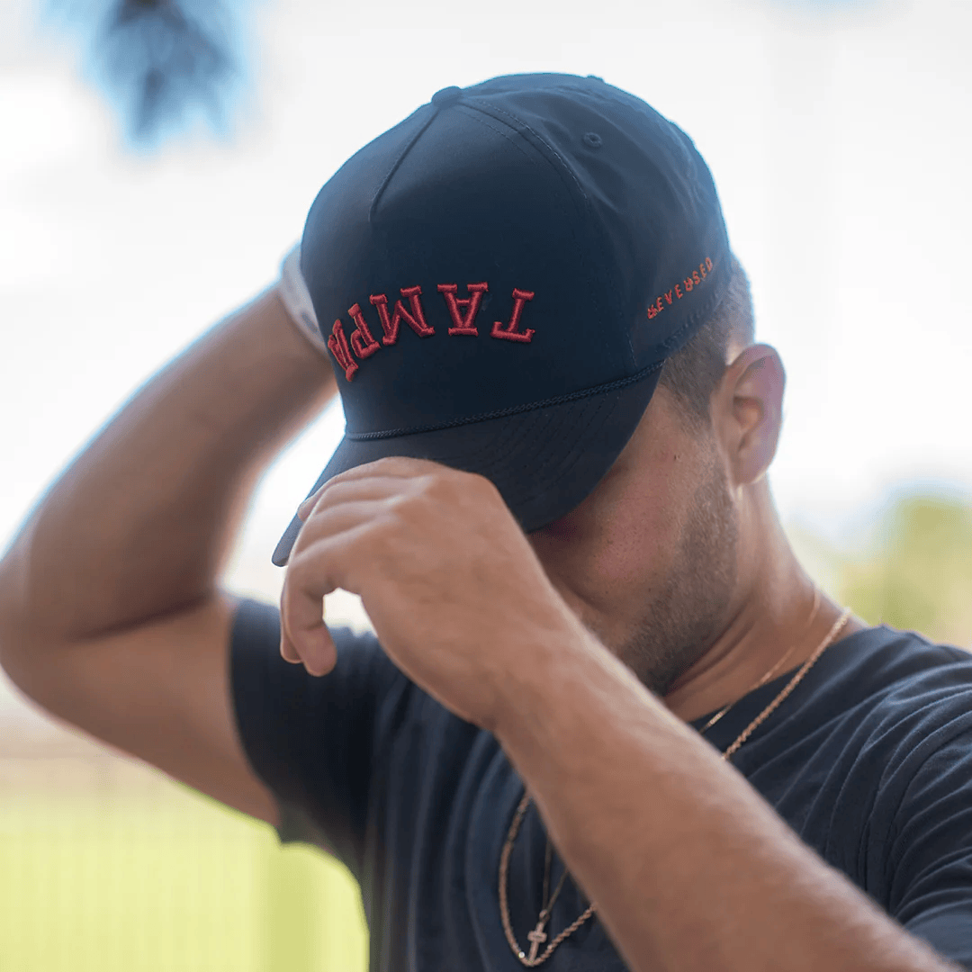 Tampa Upside Down Hat Trend Tampa Reversed Hat Tampa Merchandise Sentimental Father's Day Gifts-1